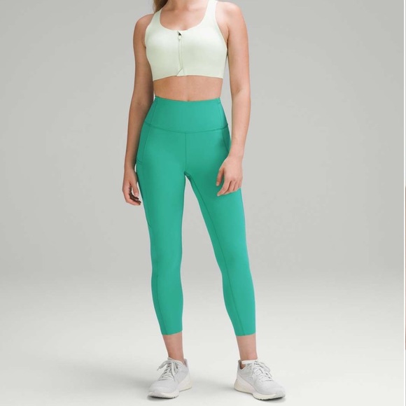 Lululemon Fast and Free High Rise Crop 23” - Picture 1 of 6